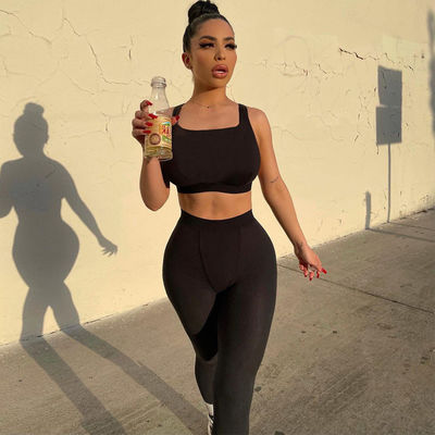 Đồ thể thao sexy không tay áo thời trang Slim Fit Đồ yoga nữ