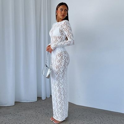 Màu sắc rực rỡ Đồ mặc nữ phong cách Với áo phông loại đóng Phong cách Phong cách Slim Fit Hooded Long sleeve dress