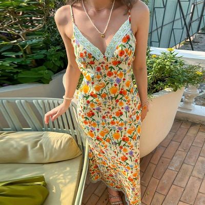 Mùa hè thời trang mới ấn bản sexy không có lưng quần áo dây chuyền dây chuyền