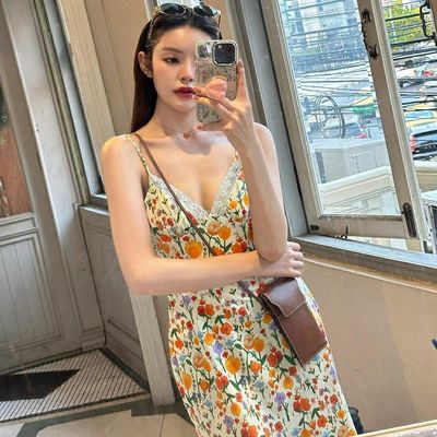 Mùa hè thời trang mới ấn bản sexy không có lưng quần áo dây chuyền dây chuyền