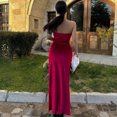 Nhận thức cao tùy chỉnh thời trang mới sexy váy váy màu rắn váy