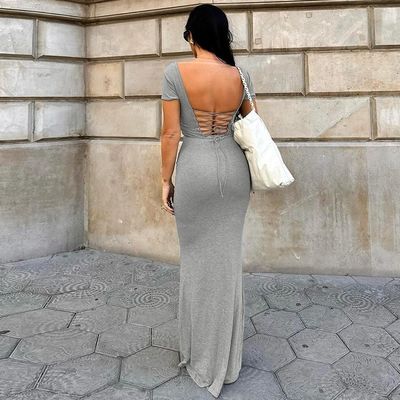 Mùa xuân mùa hè Custom New Fashion Sexy Halter Áo tay ngắn