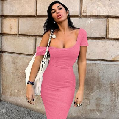 Mùa xuân mùa hè Custom New Fashion Sexy Halter Áo tay ngắn